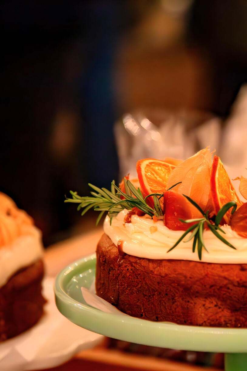 Pink Peach Cake - Candied Orange Cake Pink Peach Cake - Candied Orange Cake